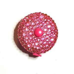 Pink Crystal-Embellished measuring tape
